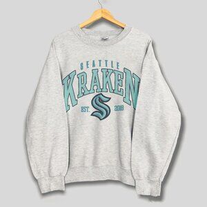 Vintage Seattle Kraken Hockey Sweatshirt, Retro Seattle Kraken NHL Unisex Shirt